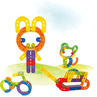 Desktop Building Block Children Toy on Sale