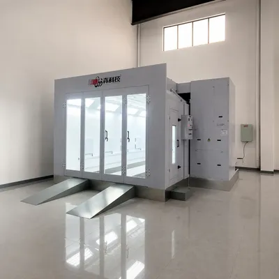 Zonben Multi-Station Direct-Fired Spray Paint Booth for Construction Equipment Painting