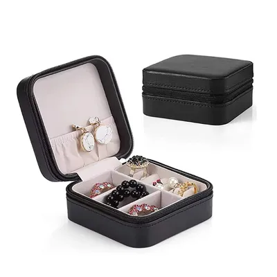 Custom Logo Leatherette Storage Jewelry Case