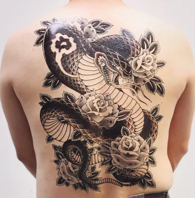 Eco-Friendly Big Full Back Temporary Body Tattoo