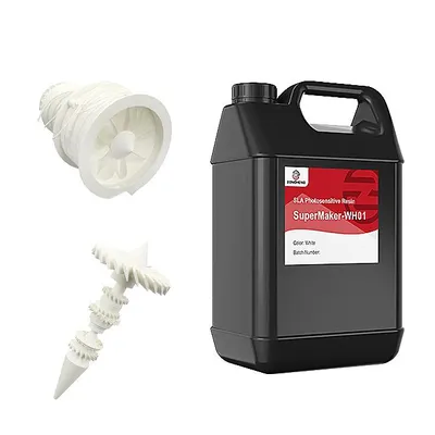 Wh01 SLA 3D Resin - Premium Quality for High Resolution and Detailed Prints