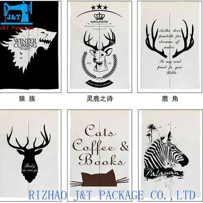 Promotional New Design Cotton Door Curtain