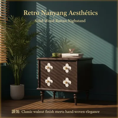 Fluted Sideboard Cabinet, Modern Accent Storage Cabinet Furniture Bedside Table