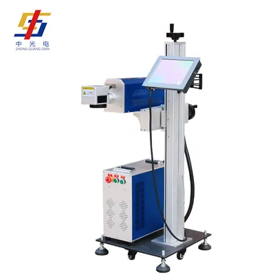 Premium Fiber Flying Laser Engraving Printing Marking Machine Price Marking Machine
