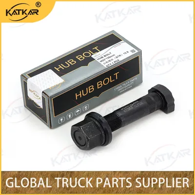 Heavy-Duty Truck Spare Parts Suspension Axle Hub Parts Az9112340123 Rear Hub Bolt M22 D=23 L=120 for HOWO/Sitrak/A7/CH7/Shacman/FAW/Dongfeng
