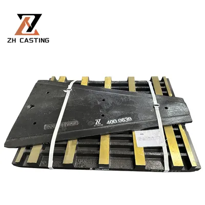 Cheek Plate Crushing Lining Jaw Plate Jaw Liner Jaw Crusher Spare Parts