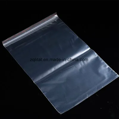PE Gripseal Packaging Bag LDPE Zipper Packaging Bag