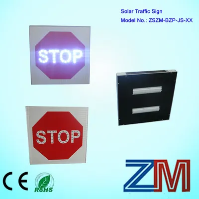 New Design Roadway Safety Stop Traffic / Road Sign