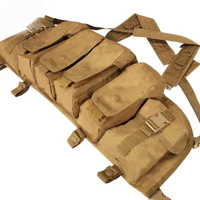 Premium High Strength Tactical Reinforcement Vest with Customizable Parts