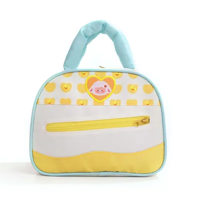Custome Ladies Travel Makeup Large-Capacity Nylon Zipper Cosmetic Bag Wash Bag