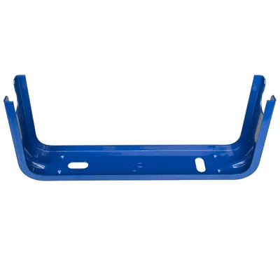 Blue Painted Steel Water Meter Stand Bracket with U-Shape Design