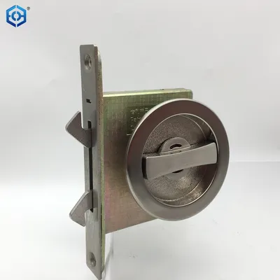 Zinc Alloy Indicator Double Hook Sliding Door Lock