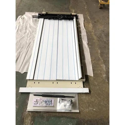 Tight Closing Gap Custom Elevator Landing Door for Industrial Park Staff Use