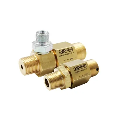 Throttled Ball Check Valve with M 16X1.5 M Nipple