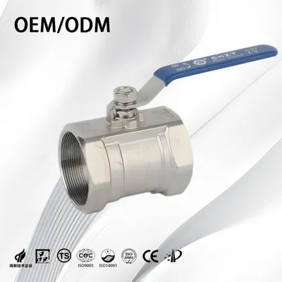 China/1PC Light/Medium/Heavy Manual/Cryogenic/Stainless Steel Control Ball Valve for Industrial Use/Gas/Water
