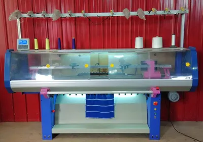 Full Jacquard Collar & Cuff Knitting Machine