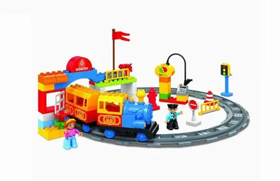 88PCS B/O Railway Train Building Blocks with Sound