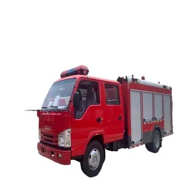 100p Small Light-Duty Rescue Vehicle 2500L Fire Fighter Truck