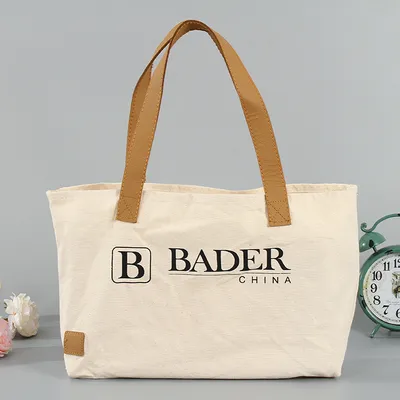 Customized Cotton Bag / Promotional Bag / Ecology Cotton Bag with Cotton Long Handle Hot Price
