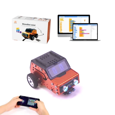Weeemake Smart Education Robot Kids Coding Compatible Arduino IDE Car Robotics Kit for Schools