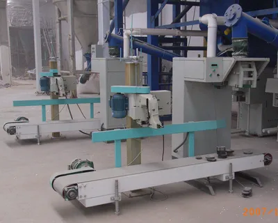 China Automatic Granule Packing Machine Price for Open Mouth Bag