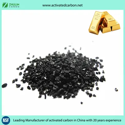 6*12mesh Coconut Shell Gold Recovery Activated Carbon