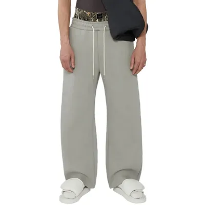 Wholesale Flare Custom Cargo Jogger Baggy Wide Stacked Oversized Sweatpants for Men