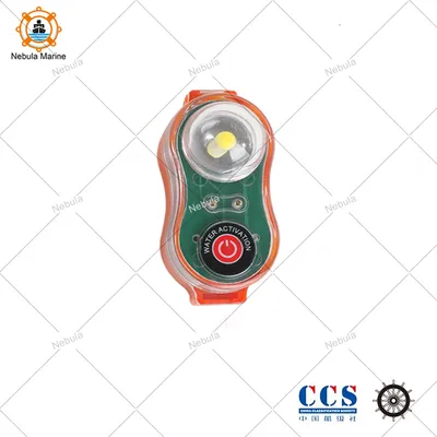Solas Approved Marine Waterproof Water Activated and Manual Life Jacket Light