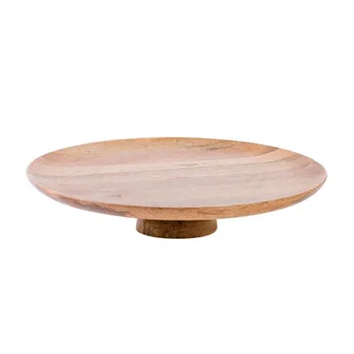 Acacia Round Fruit Plate