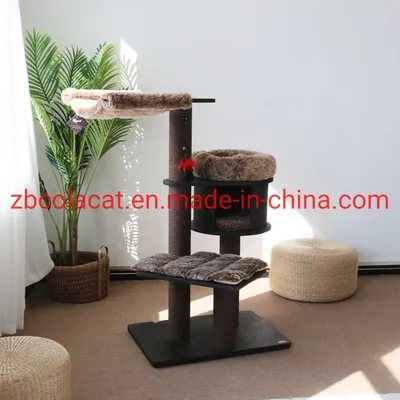 Luxury Comfortable Wooden Cat Scratching Tree