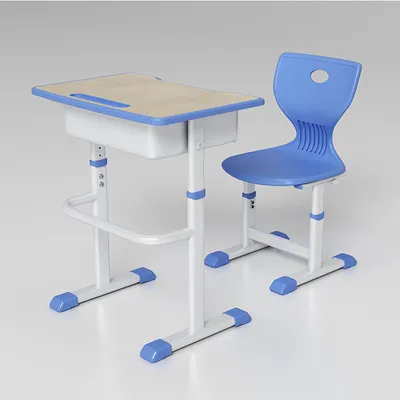 Selling Wooden Metal Adjustable Student Classroom Furniture Primary School Desk Chair