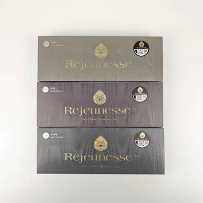 Rejeunesse Hyaluronate Shape Fine Dermal Fillers for Wrinkle Removal