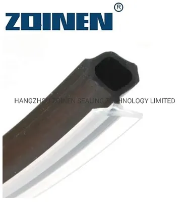 T-Slot Rubber Strip Sliding Seal for Aluminum