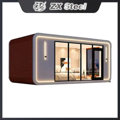 China OEM Prefab Capsule House: Mobile Office with Kitchen & Bath