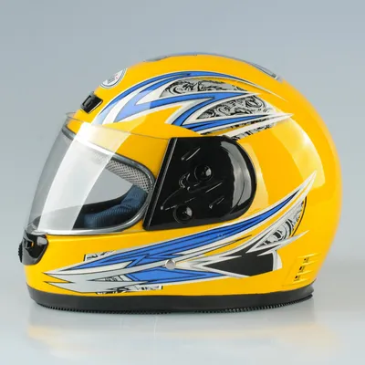 Single Visor Full-Face Motorcycle Helmet