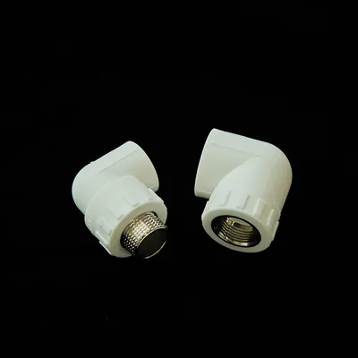 PPR PE PPR-C Elbow Brace Elbow Pipe Fitting 90 Degree Rubber Elbow Brass Fitting Elbow Threaded