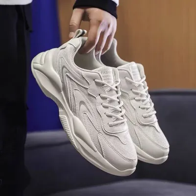 Sports Running Men Sport Waterproof Shoe Bag Man's Walking Uppers for Cheap Trendy Size Men's Shoes