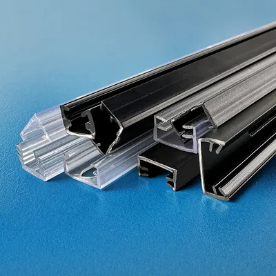 Doors and Windows Glass Seal Strip PVC Clip Strip