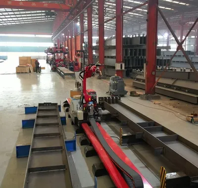 Zmde Hot Industrial Loading 6kg 6-Axis Accurate Industrial Robot Welding Robot Arm for H T Beam