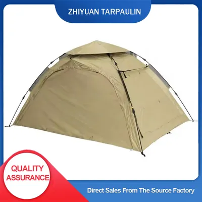 2/4/6 Person Camping Tent, Waterproof Windproof Family Tent with Mesh Windows for Hiking and Outdoor