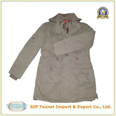 Lady's Windproof Cotton-Padded Jacket