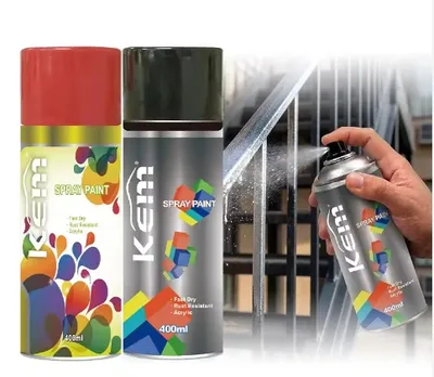 Paint Drying Fast 400ml Sample Available Acrylic Aerosol Spray Paint