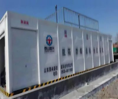 Hot Sale 40FT Portable Fuel Station Mobile Petrol Station