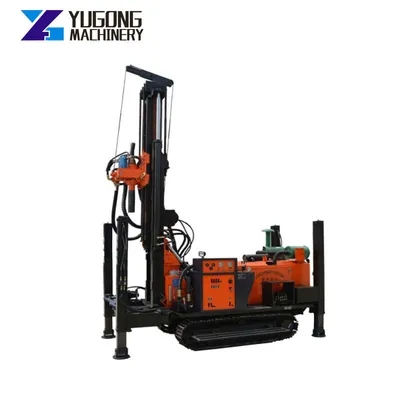 200m Depth Bore Hole Rotary Water Well Drilling Rig Machine