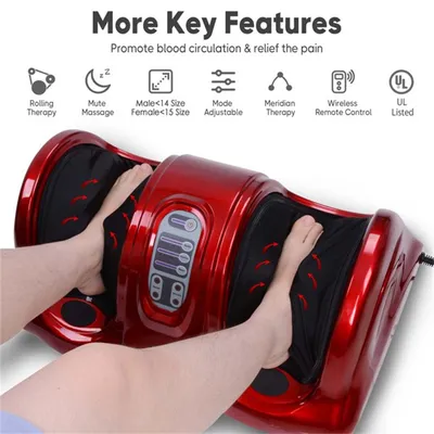 Foot Massager Type and Foot Application Pressure Points