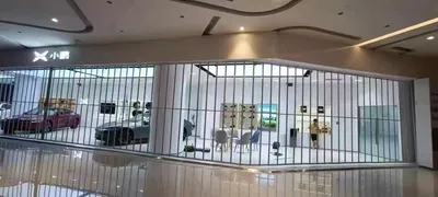 Aluminum Crystal Sliding Doors Partition Doors for Shop