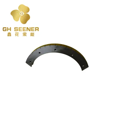 Arc Shaped Mmo Coated Titanium Anode Curved Segment Tile Electrode for Barrel Plating
