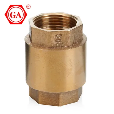 Ga Brass Vertical Non-Return Valve with CE