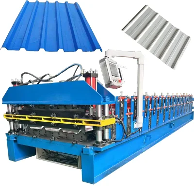 Steel Roofing Machine Metal Floor Tiles Roll Forming Making Machine Price in India