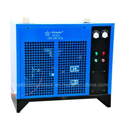 Double Fan Wind Cooling Refrigerated Freeze Air Dryer